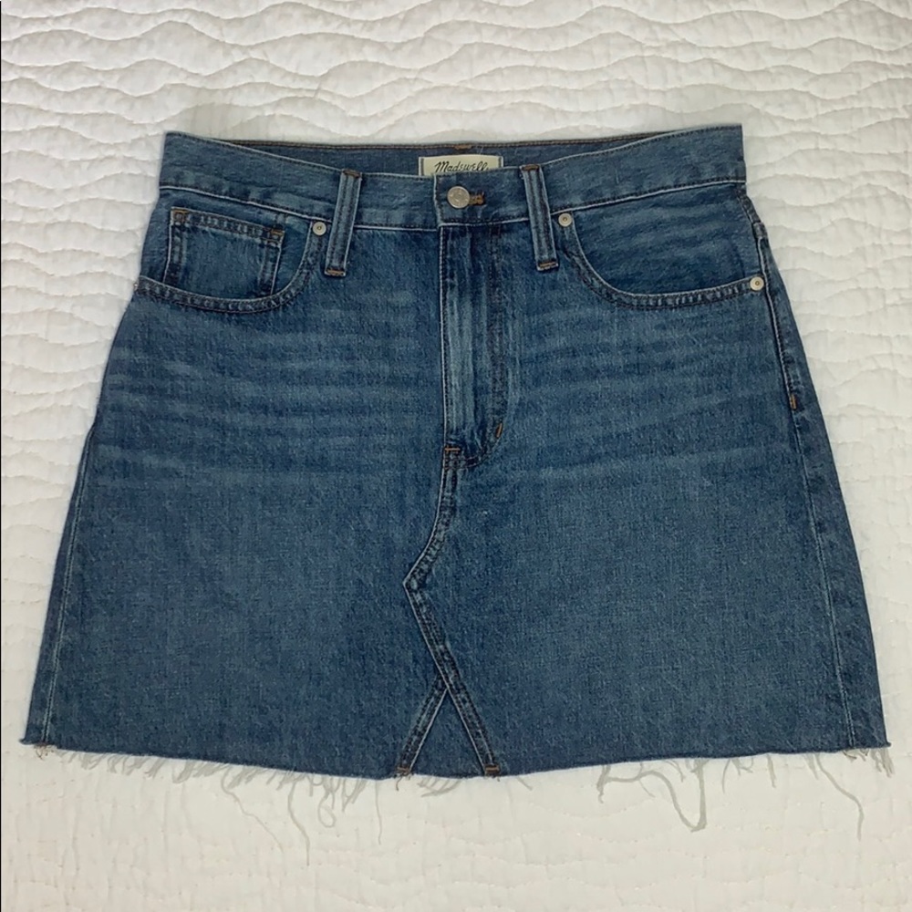 Madewell Denim Mini Skirt